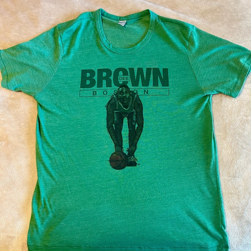 Boston Celtics Dee Brown custom t shirt
